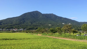 日本百名山　茨城県　筑波山の風景写真画像