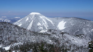 日本百名山　長野県　蓼科山の風景写真画像
