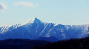 日本百名山　北海道　幌尻岳　山の風景写真画像